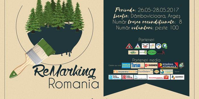 „ReMarking Romania”, cel mai mare proiect de remarcare trasee montane din România